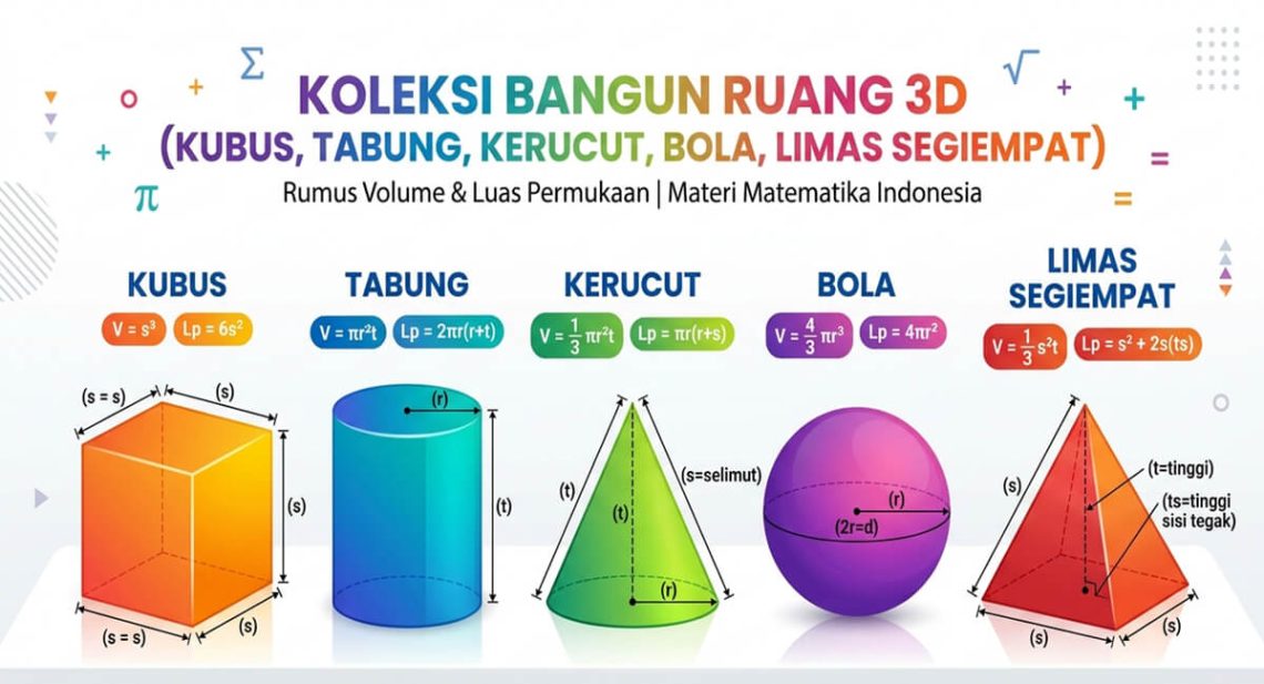 Volume dan Luas Permukaan Bangun Ruang